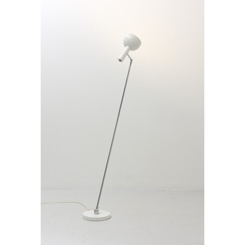 Vintage Floor Lamp by Herman Busquet for Hala Zeist Netherlands 1960s