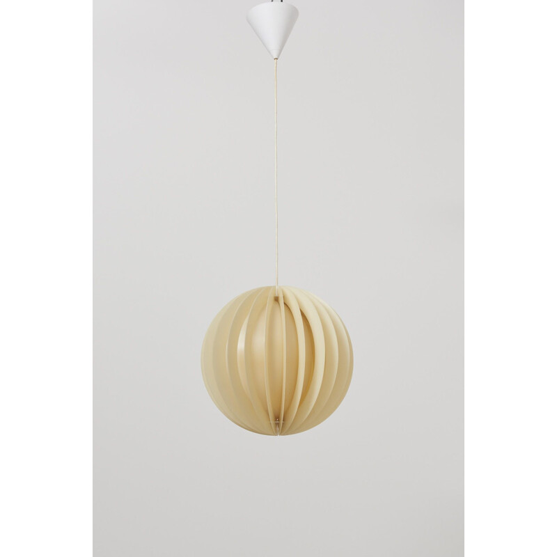 Large vintage pendant lamp by Bent Gantzel-Boysen for IKEA Sweden 1970s