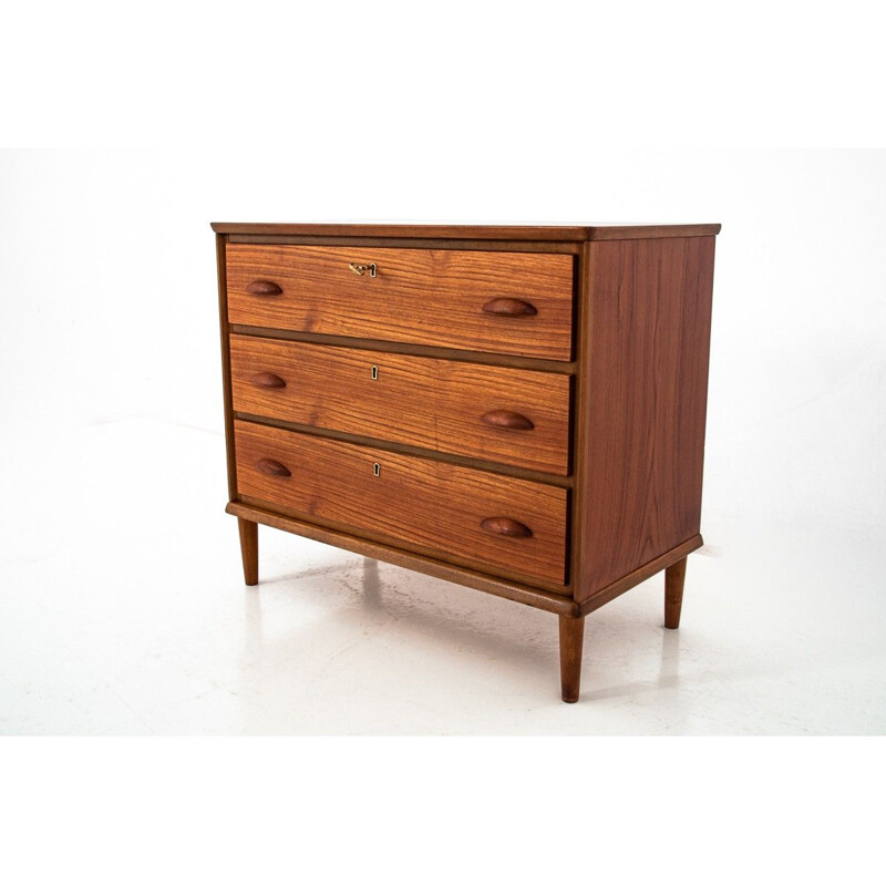 Vintage Teak chest of drawers Denmark 1960s