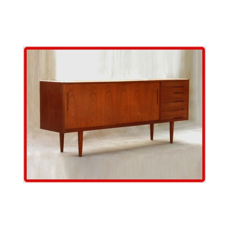 Troeds "Trento" Scandinavian sideboard in teak wood, Nils JONSSON - 1960s