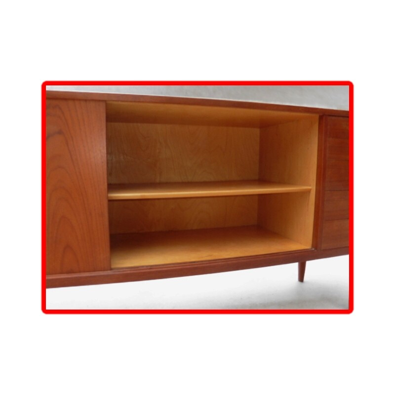 Troeds "Trento" Scandinavian sideboard in teak wood, Nils JONSSON - 1960s