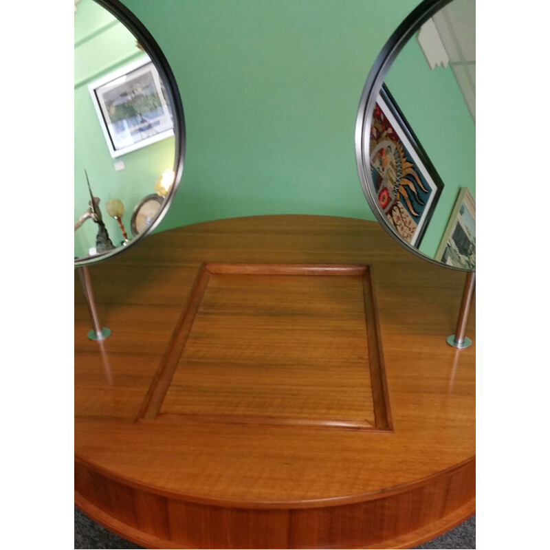 Mid-century Danish dressing table in teak - 1960s