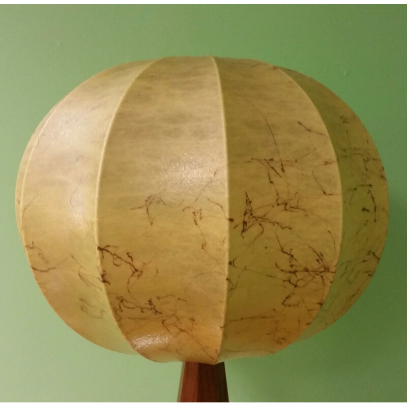 Mid-century table lamp in teak - 1960s