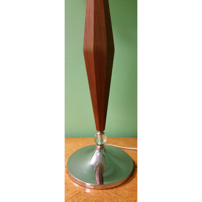 Mid-century table lamp in teak - 1960s