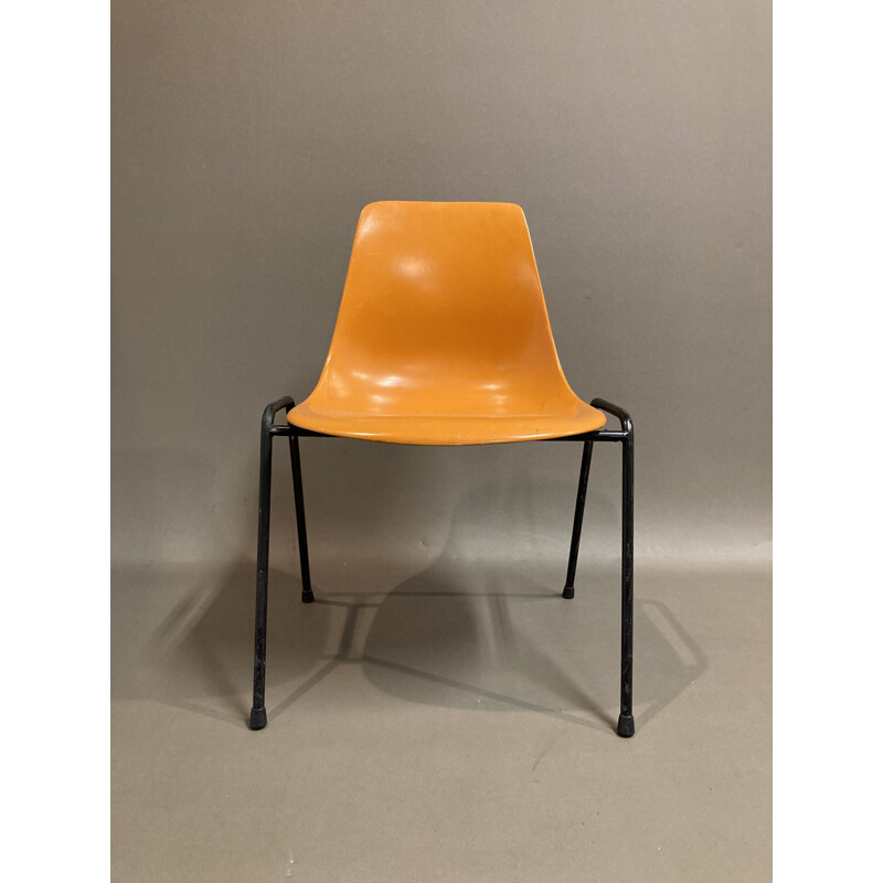 Lot de 6 chaises vintage Georg Leowald 1960