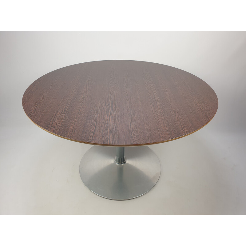 Vintage Round Dining Table by Pierre Paulin for Artifort 1980s