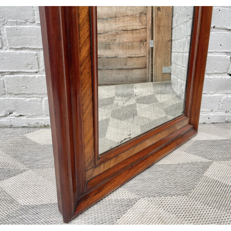 Vintage Dressing Mirror Mahogany Frame 1920s