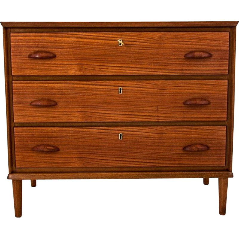 Vintage Teak chest of drawers Denmark 1960s