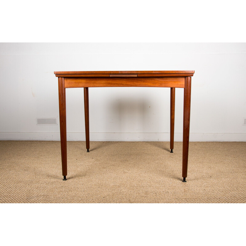 Vintage teak table for cards by Poul Hundevad Denmark 1958s