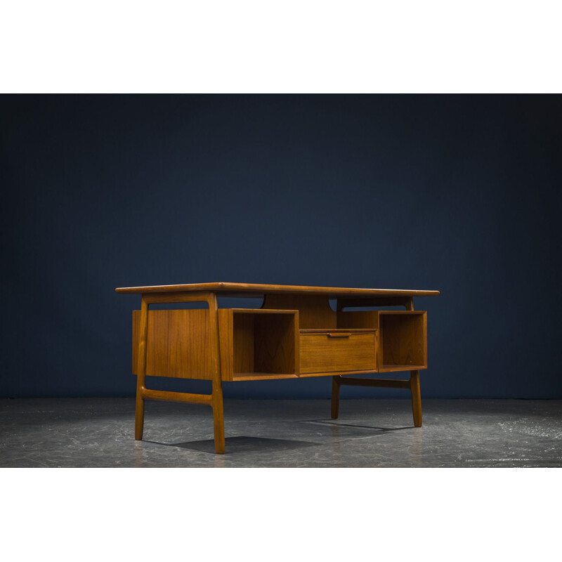 Mid-Century Teak Desk from Omann 1960s