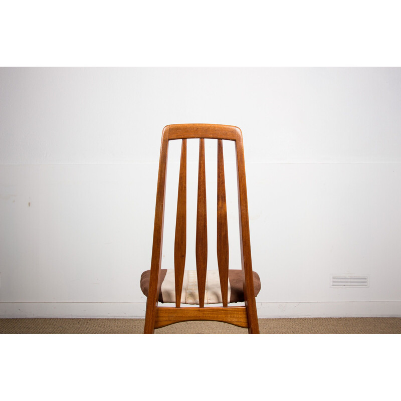 Set of 4 vintage teak chairs by Niels Koefoed 1960s