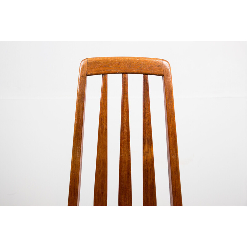 Set of 4 vintage teak chairs by Niels Koefoed 1960s