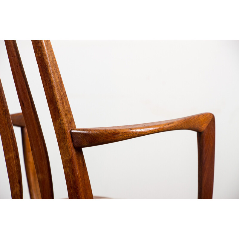 Pair of vintage teak armchairs by Niels Koefoed Danish 1960s