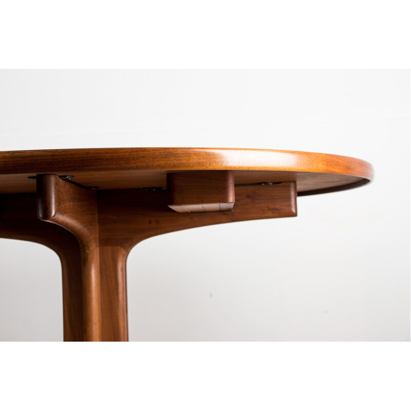 Large vintage teak table by Karl Erik Ekslesius for Joc Vetlanda Sweden