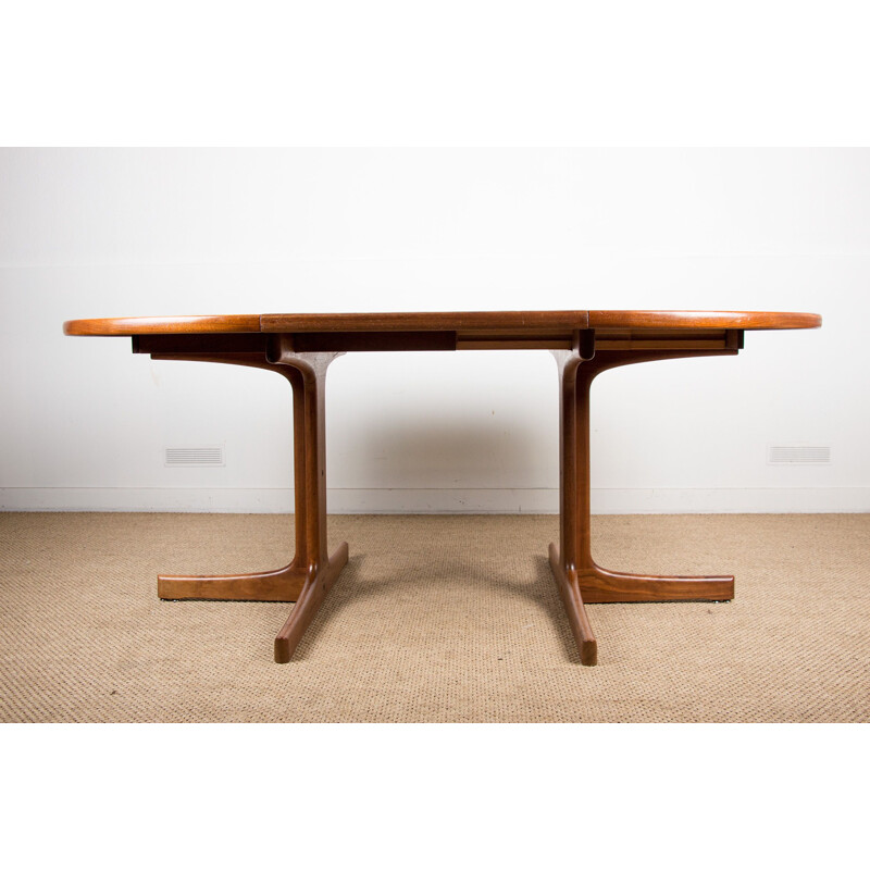 Large vintage teak table by Karl Erik Ekslesius for Joc Vetlanda Sweden