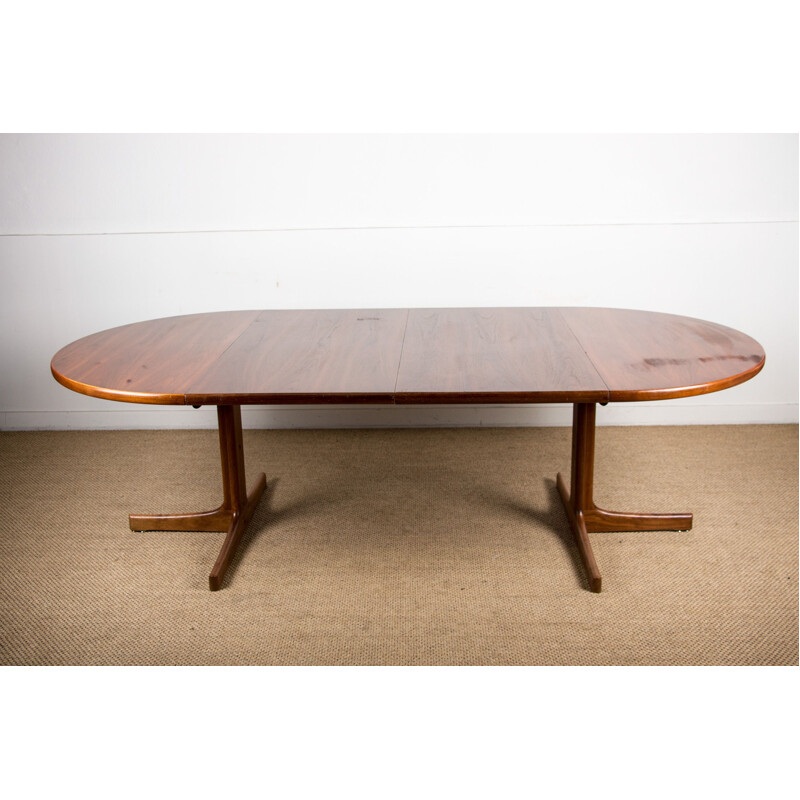 Large vintage teak table by Karl Erik Ekslesius for Joc Vetlanda Sweden