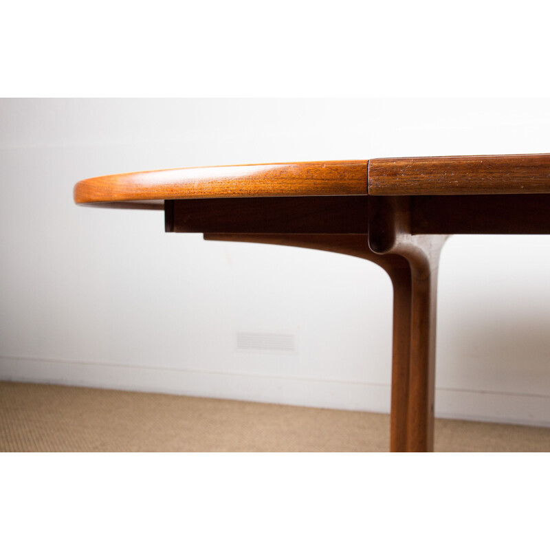 Large vintage teak table by Karl Erik Ekslesius for Joc Vetlanda Sweden