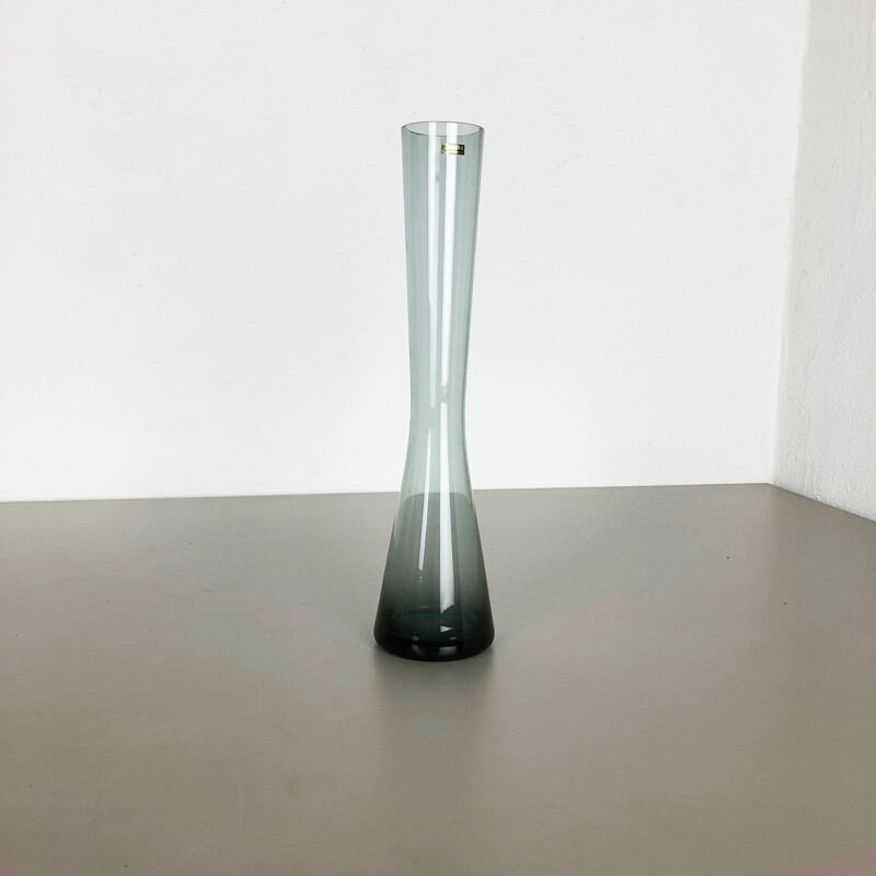Vintage Turmalin Vase by Wilhelm Wagenfeld for WMF Germany 1960s
