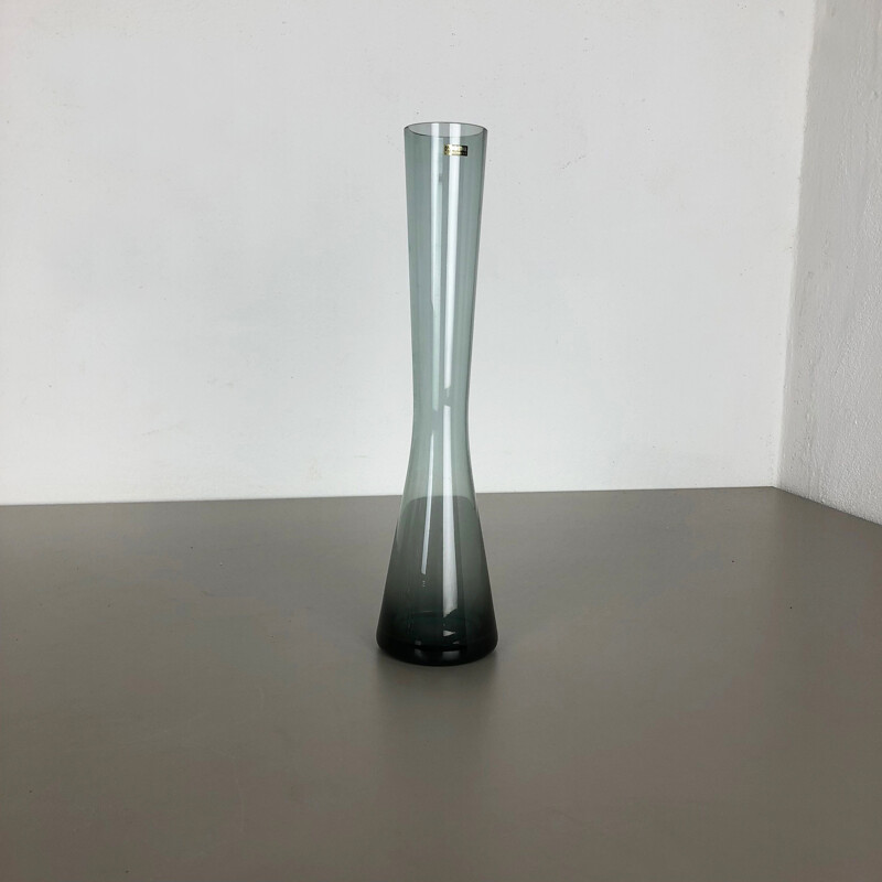 Vintage Turmalin vase de Wilhelm Wagenfeld para a WMF Alemanha 1960