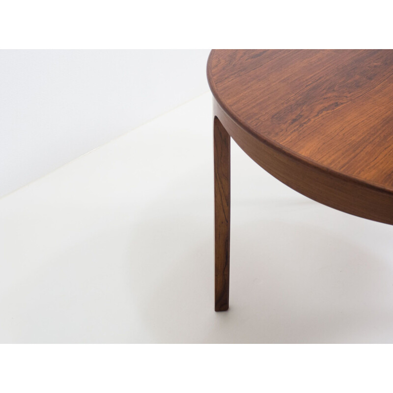 Vintage ViA.J.versen rosewood coffee table by Ole Wanscher
