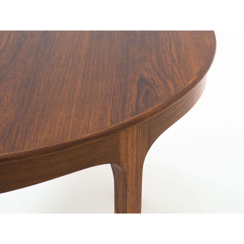 Vintage ViA.J.versen rosewood coffee table by Ole Wanscher