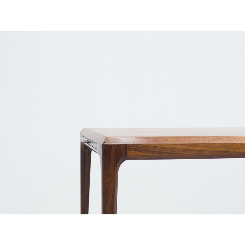 Vintage CFC Silkeborg rosewood coffee table by Johannes Andersen