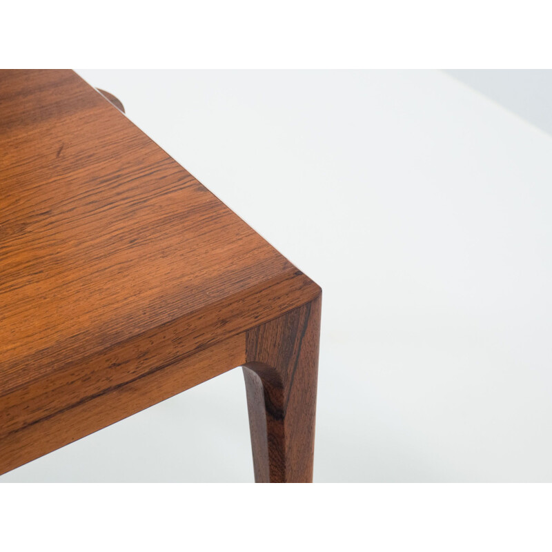 Vintage CFC Silkeborg rosewood coffee table by Johannes Andersen