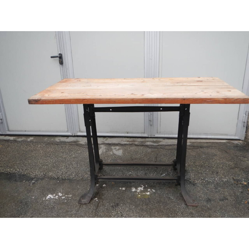 Vintage indutrial table v0583 1950