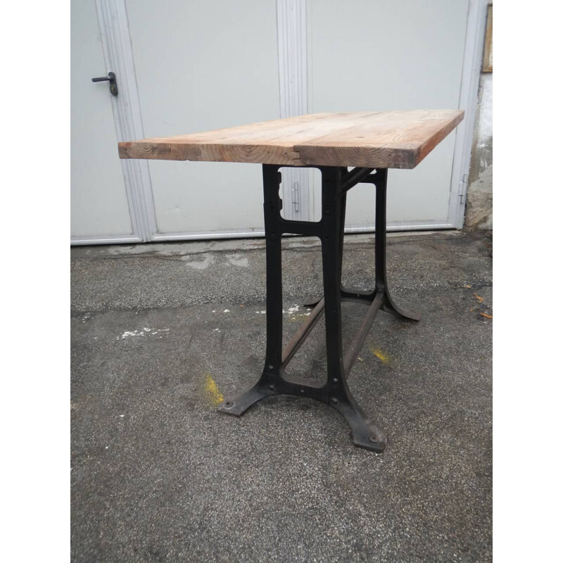 Table Vintage industrielle v0583 1950