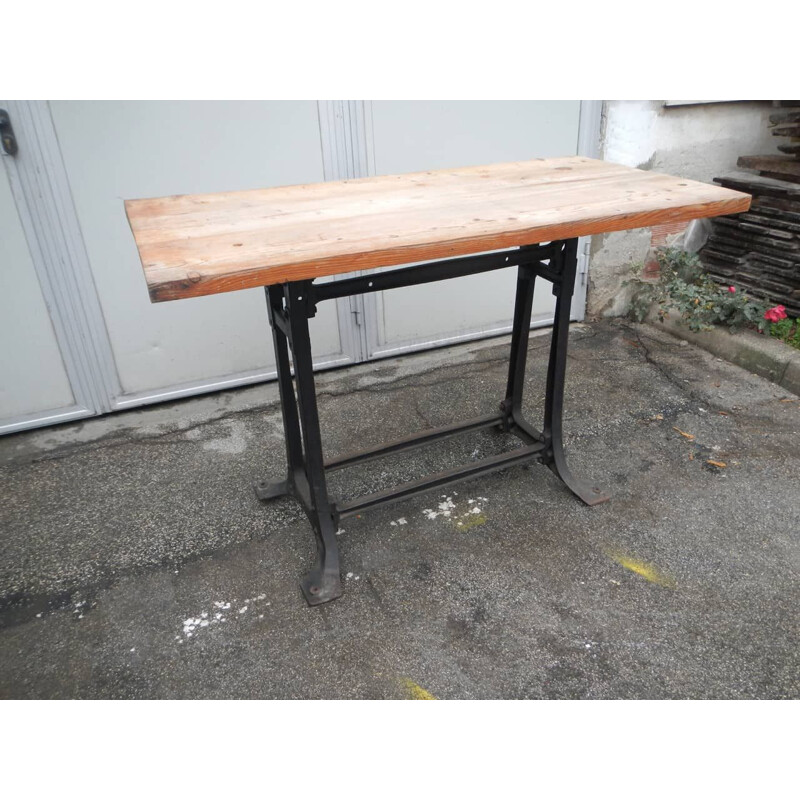 Table Vintage industrielle v0583 1950