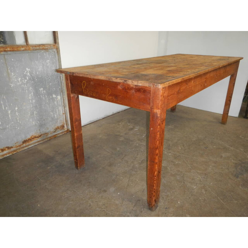 Vintage shoemaker table v0756 1970