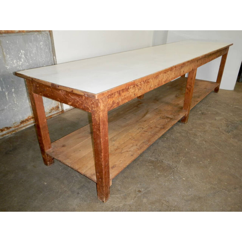 Vintage shoemaker table v0757 1970