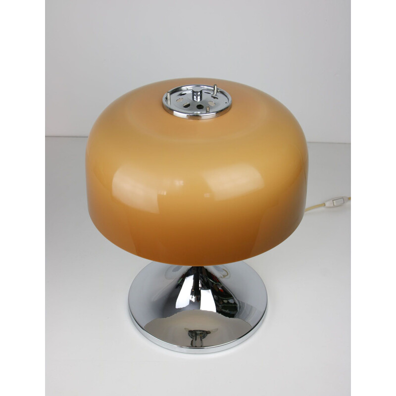 Lampe de table Vintage Space Age Medusa Mushroom par Luigi Massoni pour Guzzini Italian