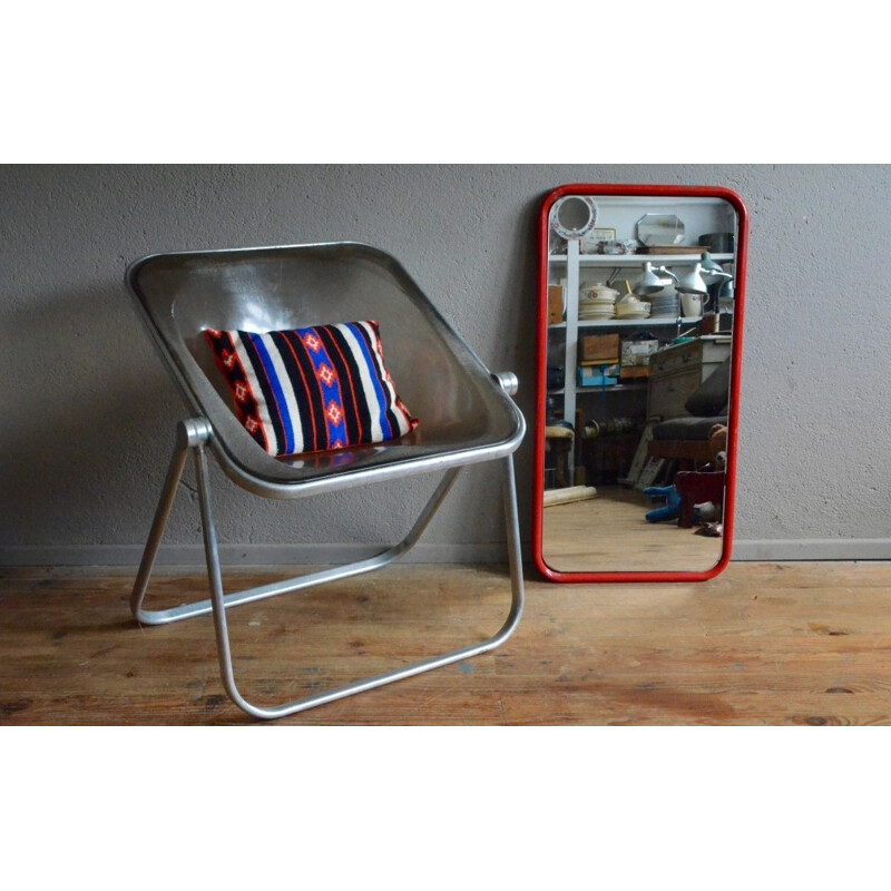 Italian Castelli foldable chair in perspex, Giancarlo PIRETTI - 1970s