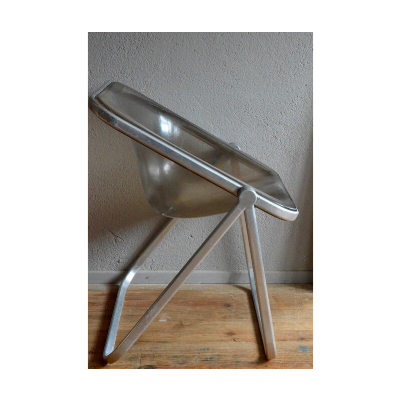 Italian Castelli foldable chair in perspex, Giancarlo PIRETTI - 1970s