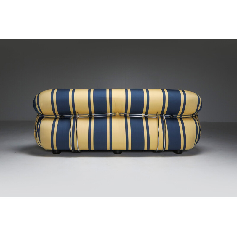 Vintage Soriana Two-Seat Sofa by Afra and Tobia Scarpa for Cassina 1970s