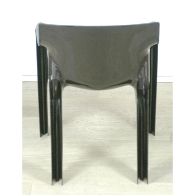 Artemide "Gaudi" chair in dark brown fiberglass, Vico MAGISTRETTI - 1970s