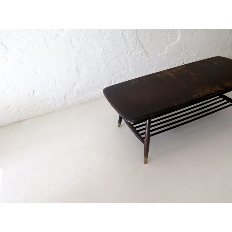 Table basse vintage Ercol 1960