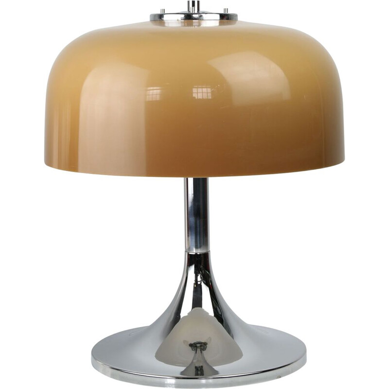 Vintage Space Age Medusa Mushroom Table Lamp by Luigi Massoni for Guzzini Italian