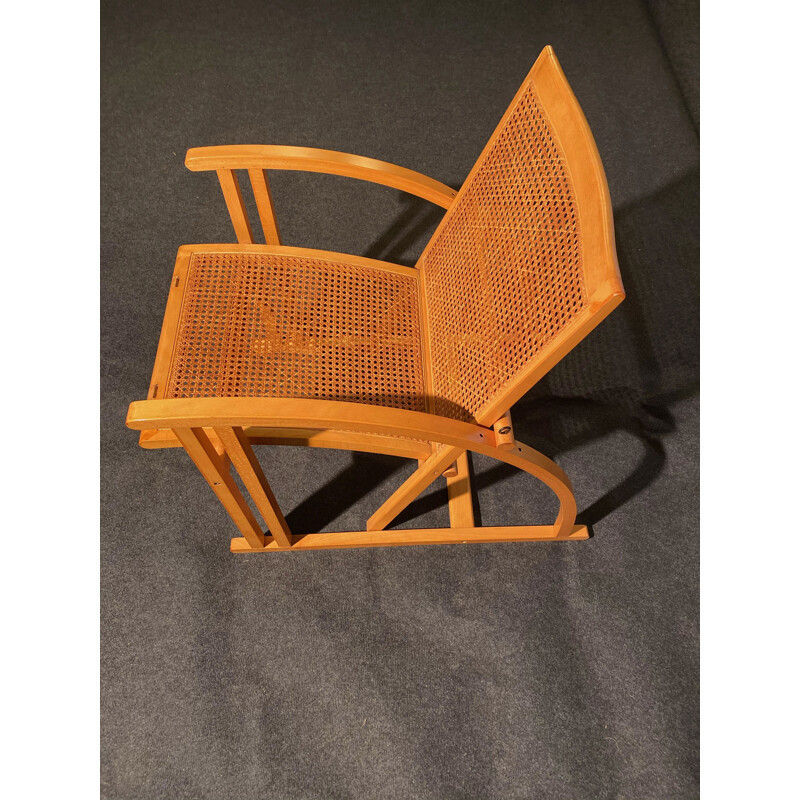 Ensemble fauteuil et 3 chaises vintage Pascal Mourgue pour Triconfort 1980