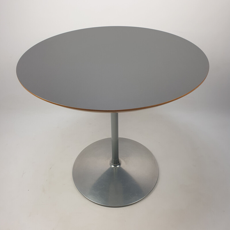 Vintage Round Dining Table by Pierre Paulin for Artifort 1980s