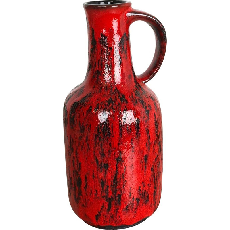 Vase vintage en céramique - lave
