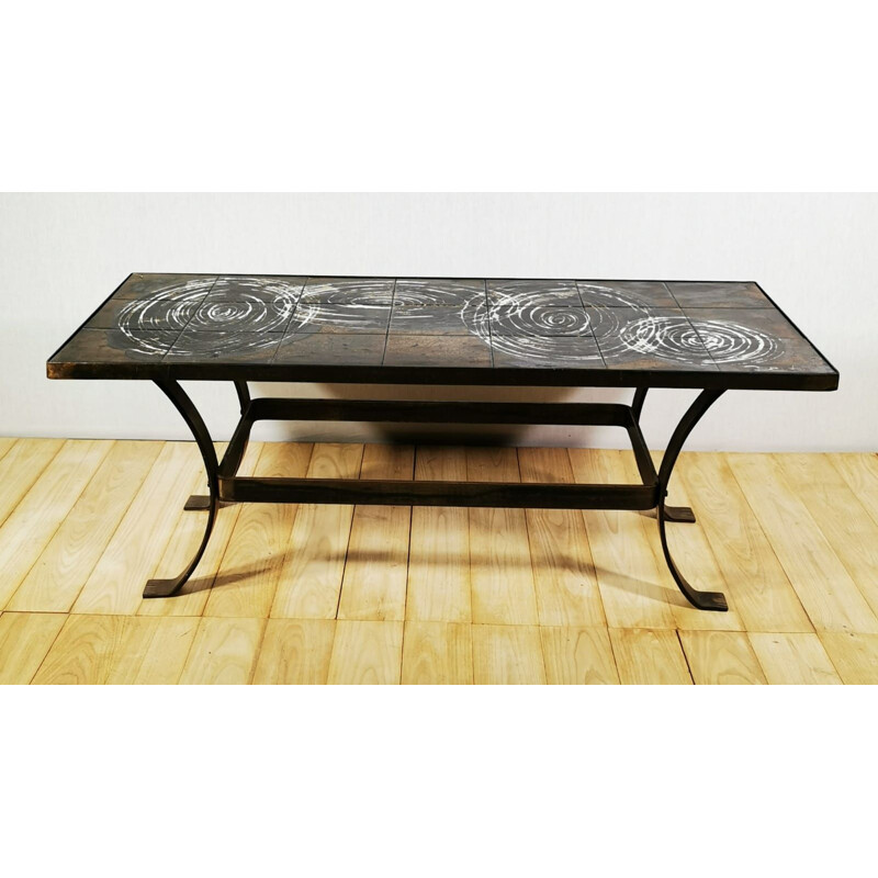 Vintage coffee table by Julien de Covermaker known as Juliette Belarti