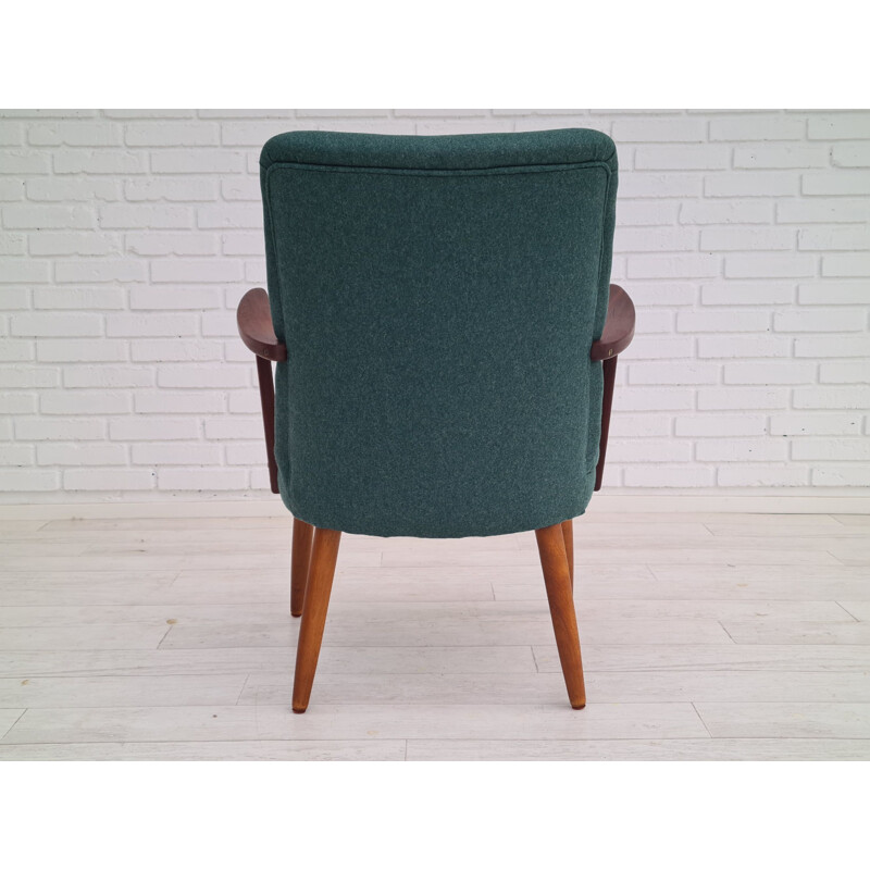 Vintage-Sessel aus dänischer Teakwolle 1960
