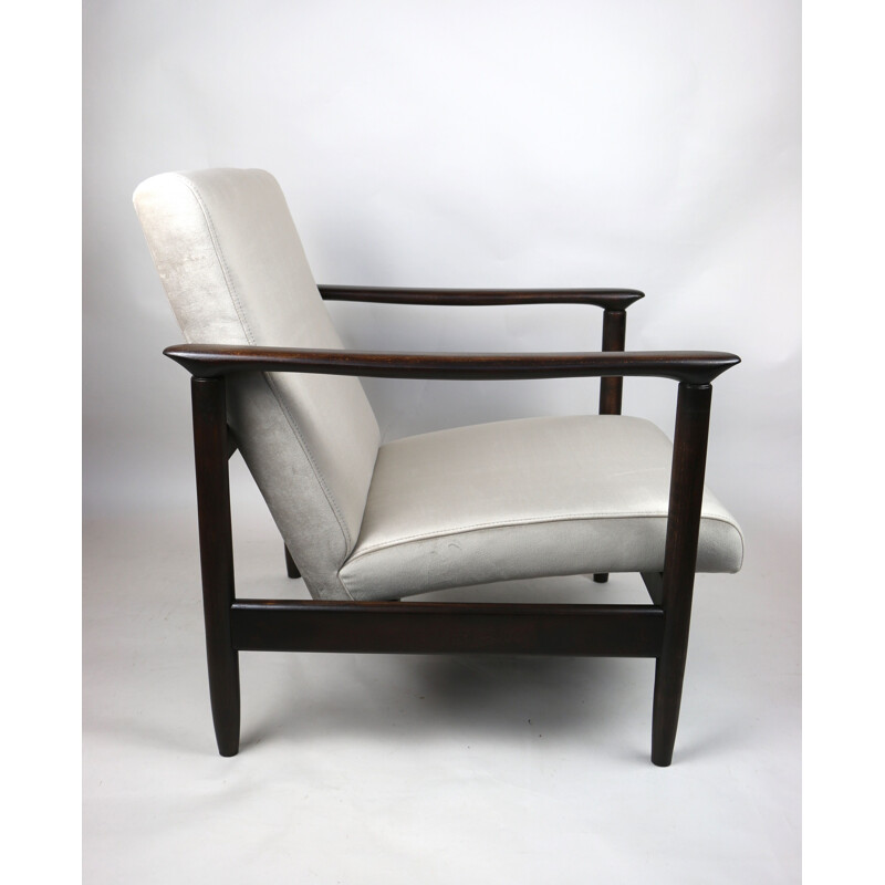 Vintage Beige Armchair by Edmund Homa 1970s