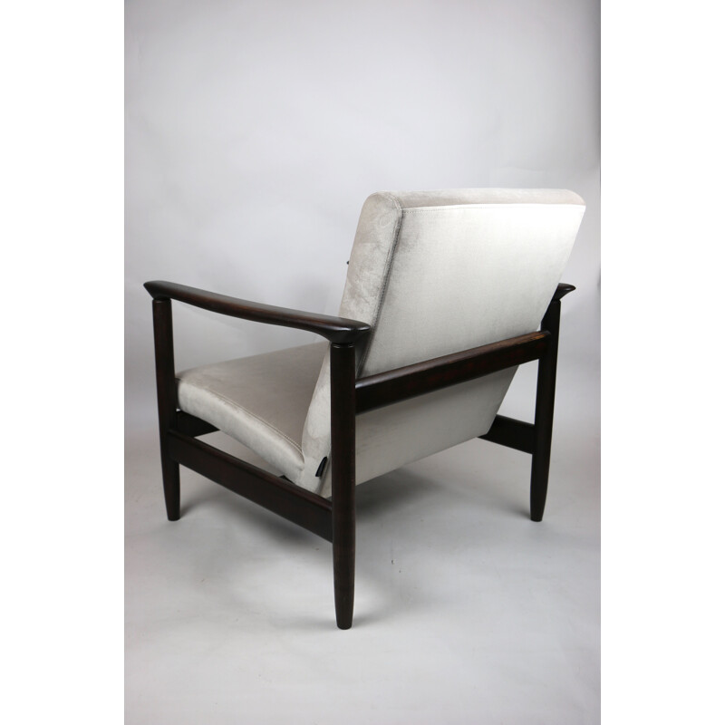 Vintage Beige Armchair by Edmund Homa 1970s