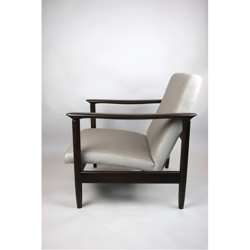 Vintage Beige Armchair by Edmund Homa 1970s
