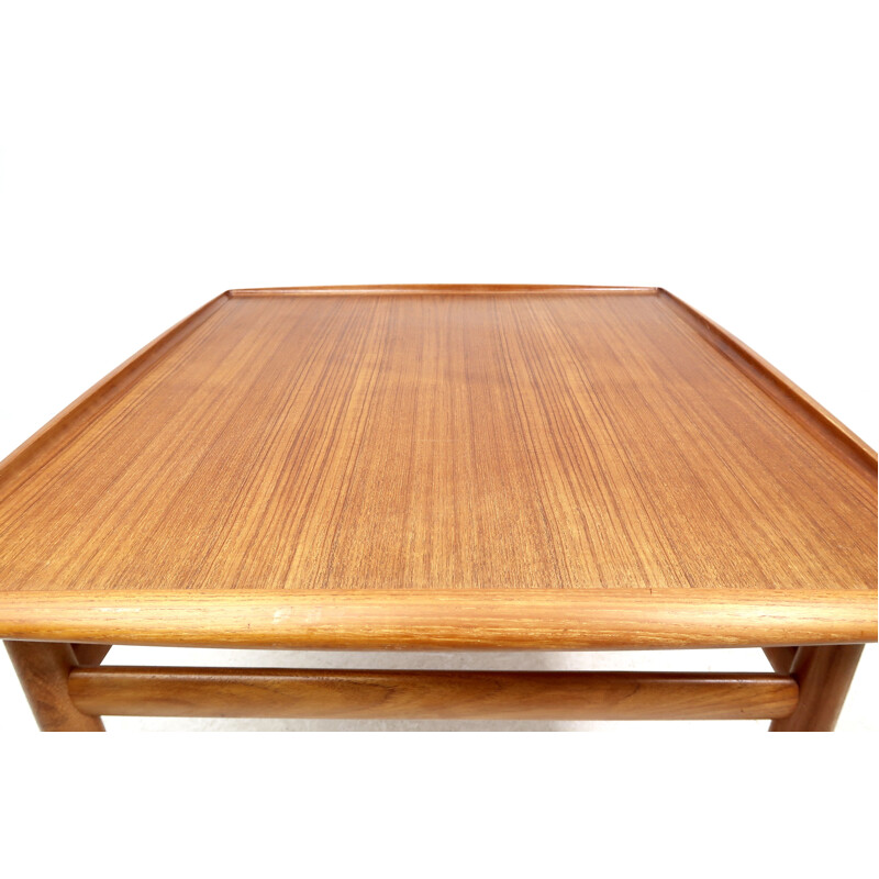 Table basse vintage par Grete Jalk pour Glostrup 1960