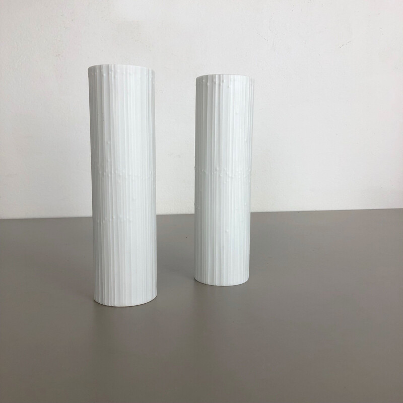 Pair of vintage Vase Germany 1980s