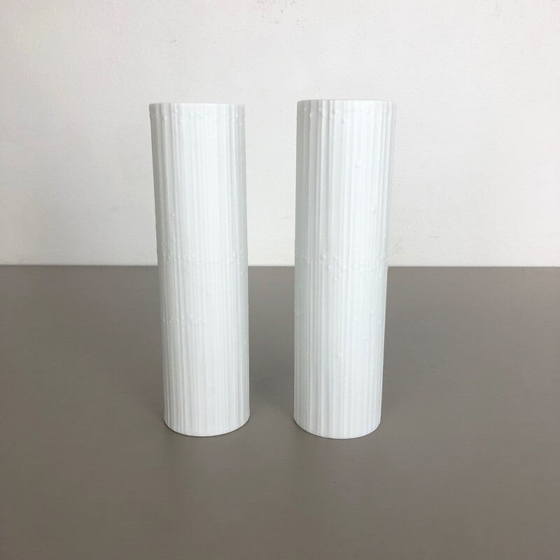 Pair of vintage Vase Germany 1980s